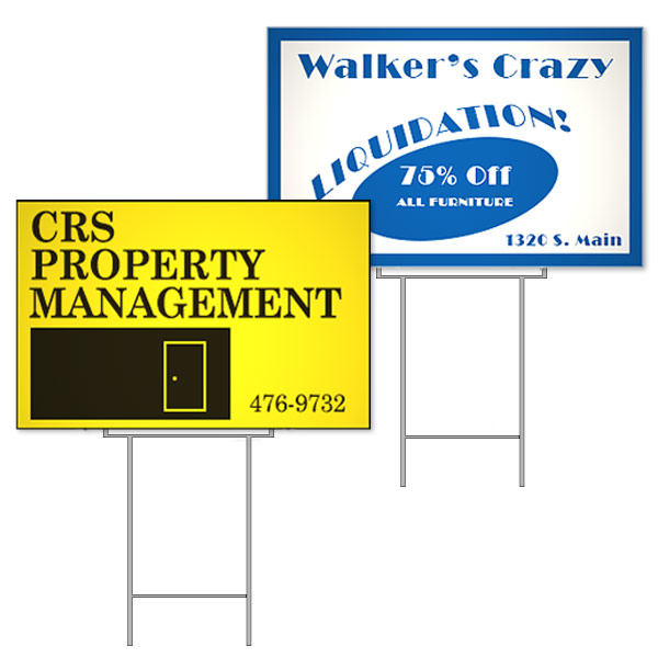 Screen Printed Yard Signs Namify